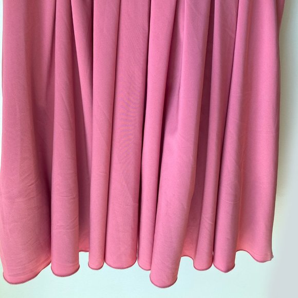 Altar’d State Flower Lace and Pleated Pink and Off White Baby Doll Dress L Mini - Picture 6 of 6